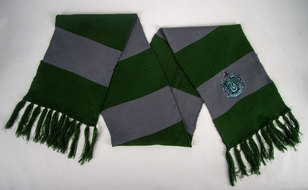 Harry Potter Scarf Slytherin Bold Stripes (Hanger) 160 cm - FanofThings.co.uk