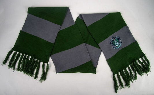 Harry Potter Scarf Slytherin Bold Stripes (Hanger) 160 cm - FanofThings.co.uk
