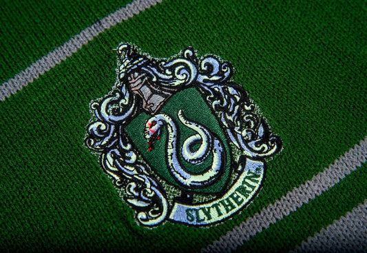 Harry Potter Scarf Slytherin Thin Stripes (Boxed) 160 cm - FanofThings.co.uk