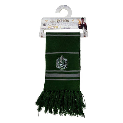Harry Potter Scarf Slytherin Thin Stripes (Hanger) 160 cm - FanofThings.co.uk
