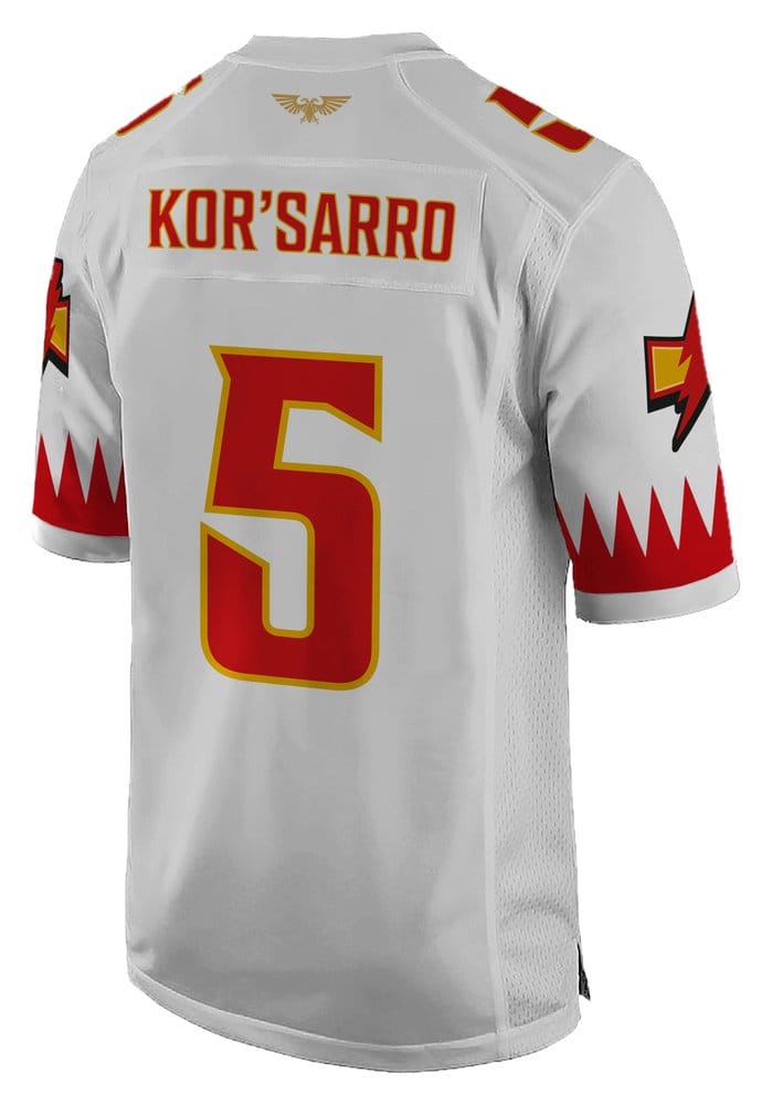 Warhammer 40,000 Sports Jersey Shirt White Scar - M