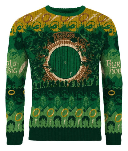 Lord of the Rings Christmas Sweater The Shire Size L