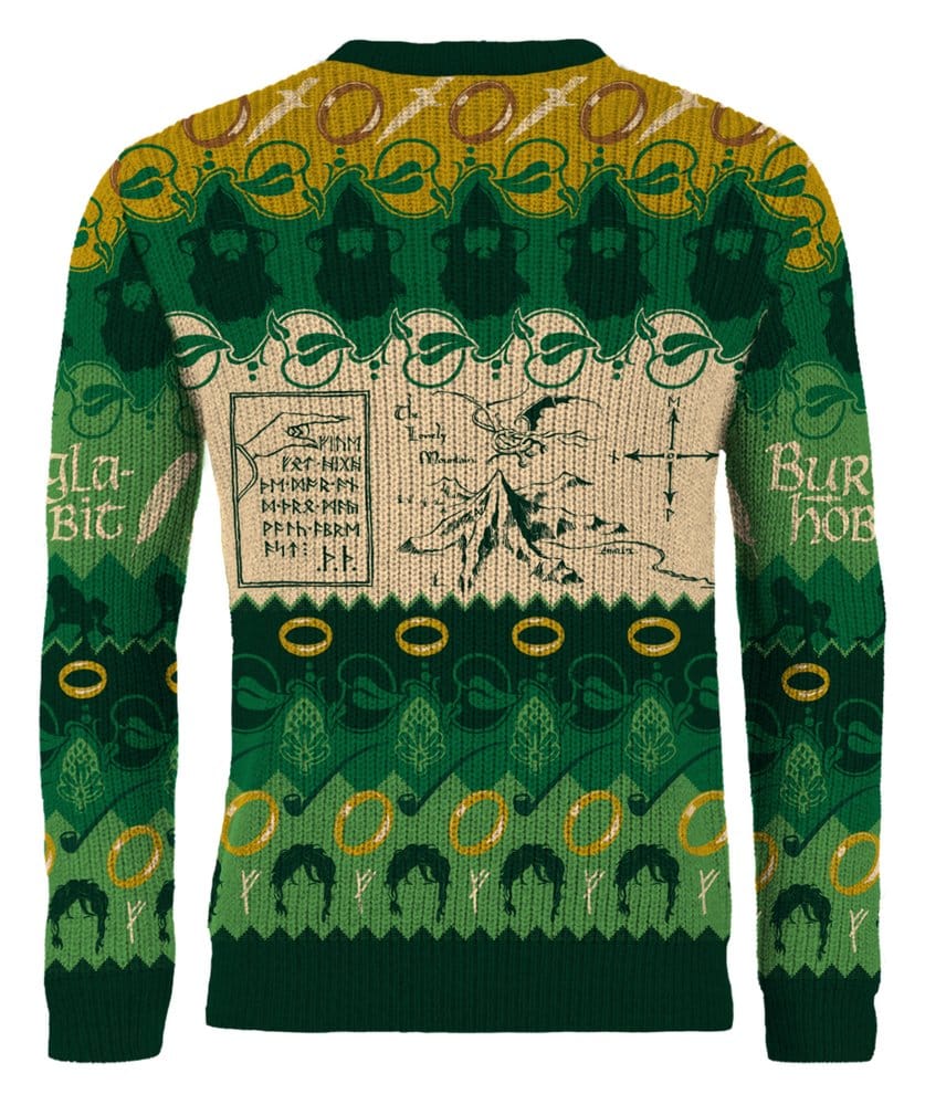 Lord of the Rings Christmas Sweater The Shire Size M