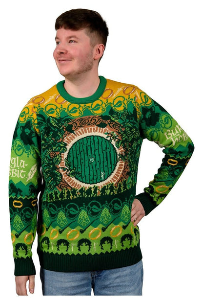 Lord of the Rings Christmas Sweater The Shire Size XXXL