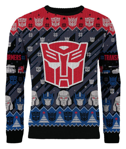 Transformers Christmas Sweater Size L
