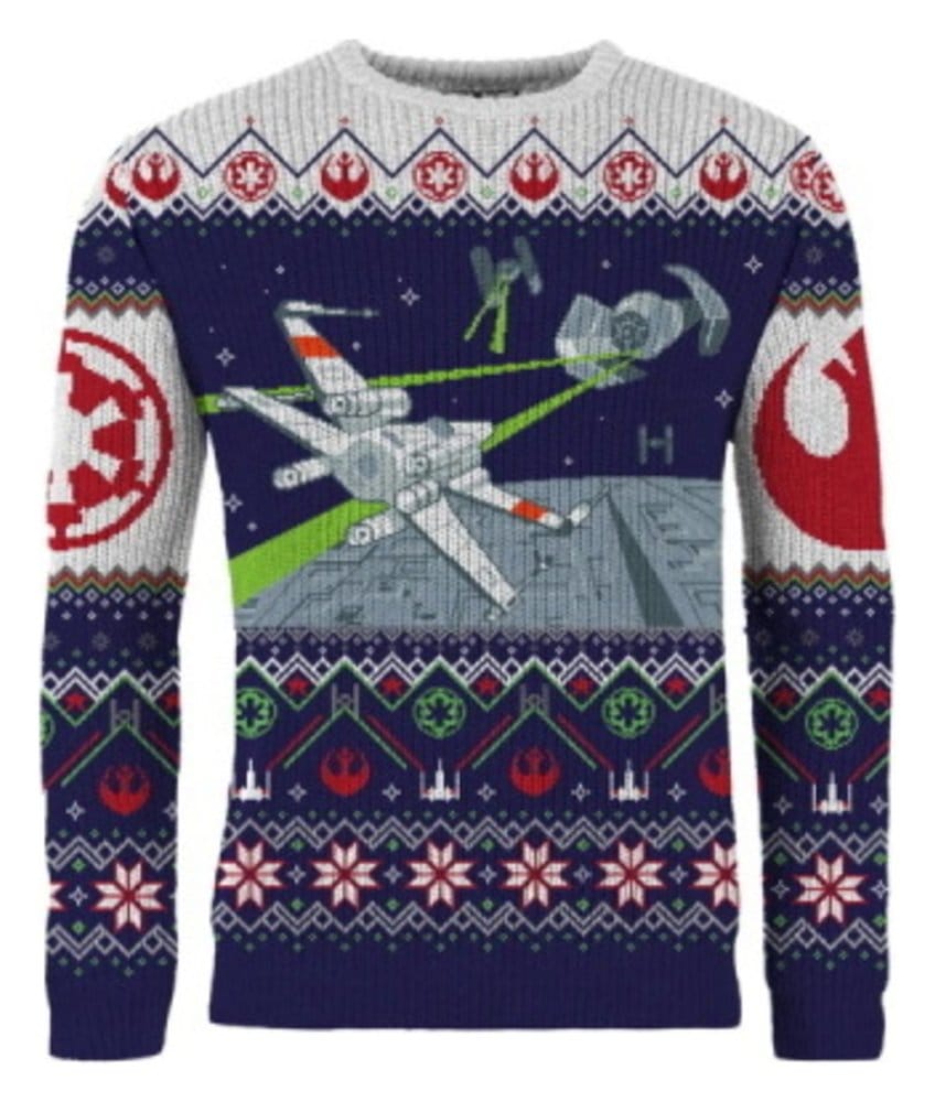 Star Wars Christmas Sweater X-Wing v TIE Fighter