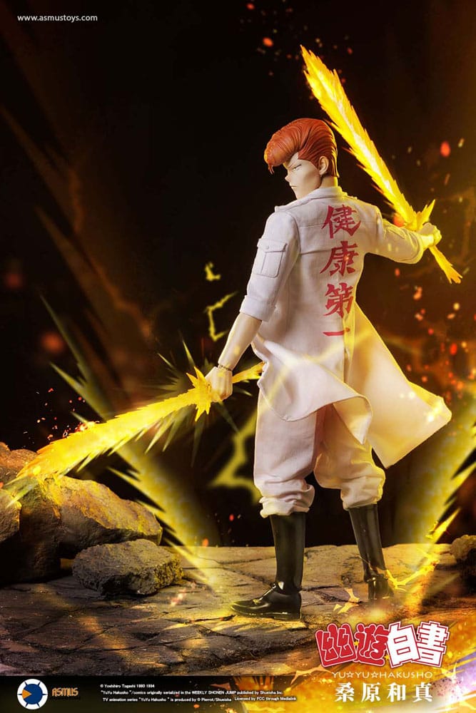 Yu Yu Hakusho Action Figure 1/6 Kazuma Kuwabara (Luxury Version) 30 cm - FanofThings.co.uk