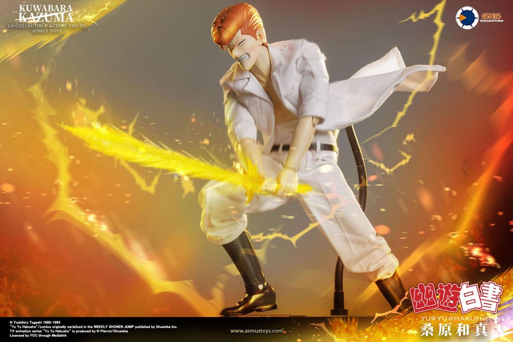 Yu Yu Hakusho Action Figure 1/6 Kazuma Kuwabara 30 cm - FanofThings.co.uk