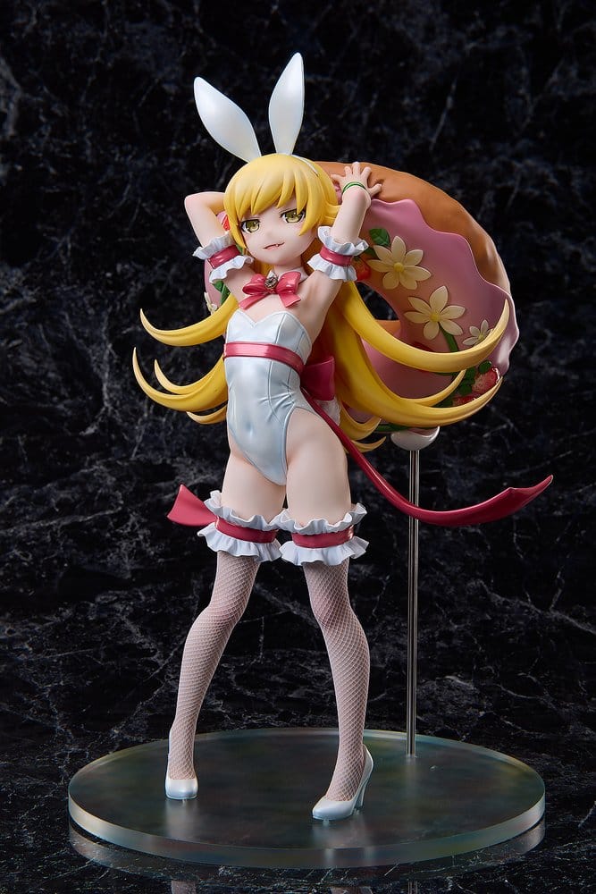 Monogatari Series PVC Statue 1/4 Shinobu Oshino White Bunny Ver. 35 cm A-DIMENSION