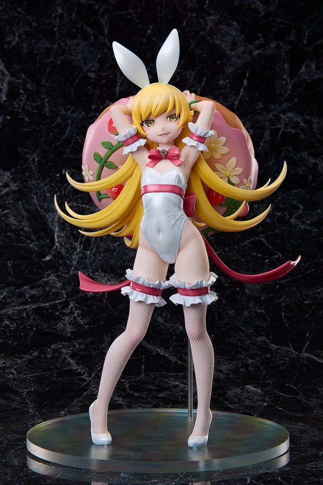 Monogatari Series PVC Statue 1/4 Shinobu Oshino White Bunny Ver. 35 cm A-DIMENSION