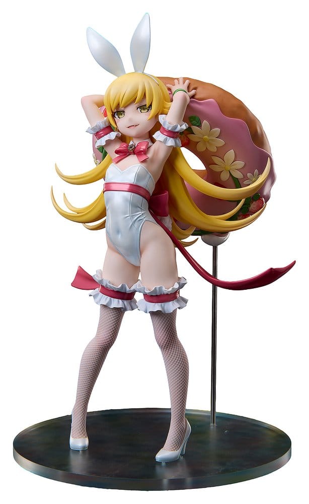 Monogatari Series PVC Statue 1/4 Shinobu Oshino White Bunny Ver. 35 cm A-DIMENSION