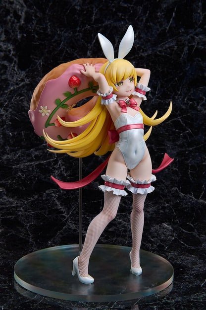 Monogatari Series PVC Statue 1/4 Shinobu Oshino White Bunny Ver. 35 cm A-DIMENSION