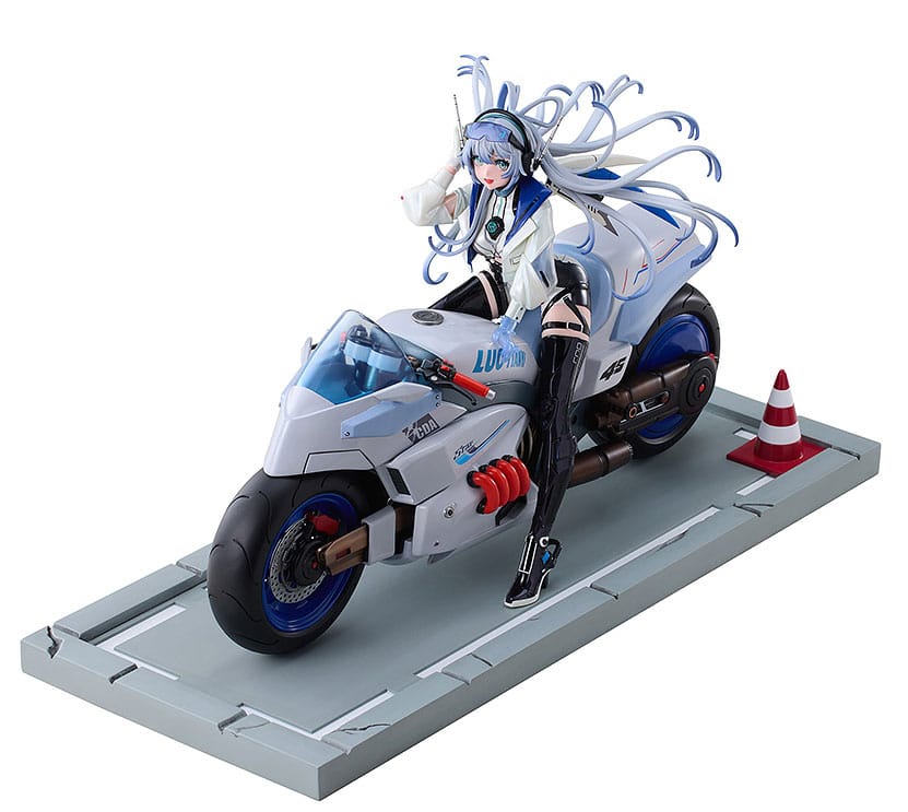Vsinger PVC Statue 1/7 Vsinger Luo Tianyi Retro-Future Storm Driver Ver. 23 cm Statues