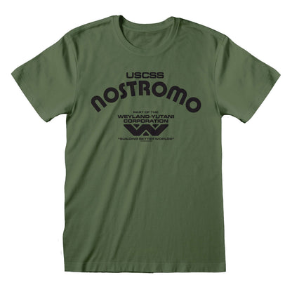 Alien T-Shirt Retro Nostromo  Size S - FanofThings.co.uk