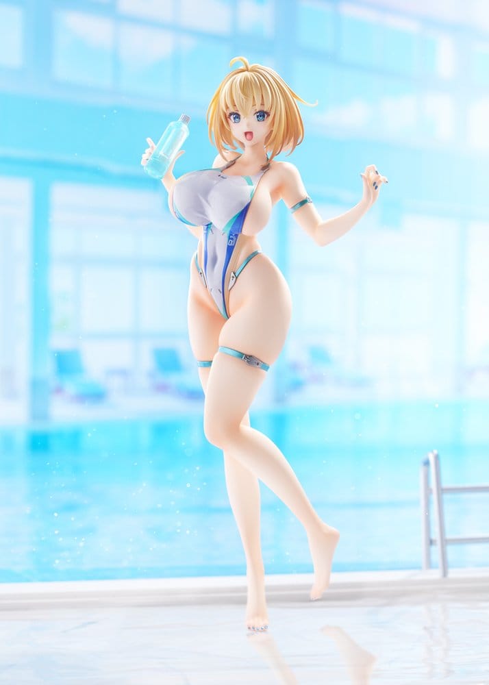 Bunny Suit Planning Statue PVC 1/6 Sophia F. Shirring High-cut Swimsuit Ver. 27 cm Amakuni