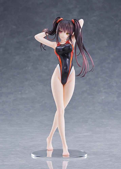 Date A Live Swimsuit Silhouette PVC Figure 1/7 Kurumi Tokisaki Swimwear Ver. 24 cm