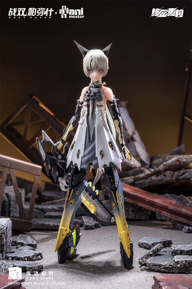 Punishing: Gray Raven Action Figure 1/9 Nanami Pulse Metal Seamless Action Figure 20 cm Action figures