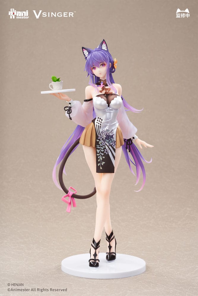 VSinger Luo Tianyi & Mo Qingxian Statue 1/7 Mo Qingxian Tea Time Melody Ver. 26 cm - FanofThings.co.uk