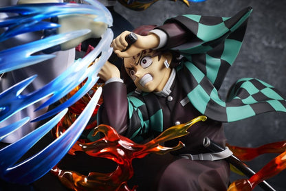 Demon Slayer: Kimetsu no Yaiba PVC Figure Tanjiro Kamado & Giyu Tomioka & Akaza 13 cm