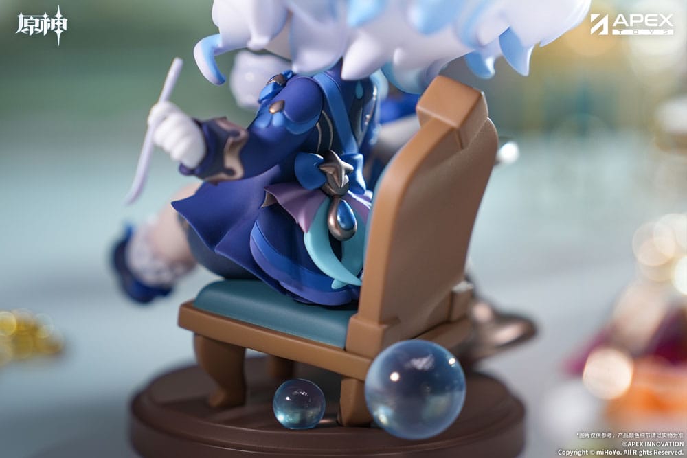 Genshin Impact PVC Statue Furina Amai Gogo no Sanbika Chibi Chara Ver. 13 cm APEX