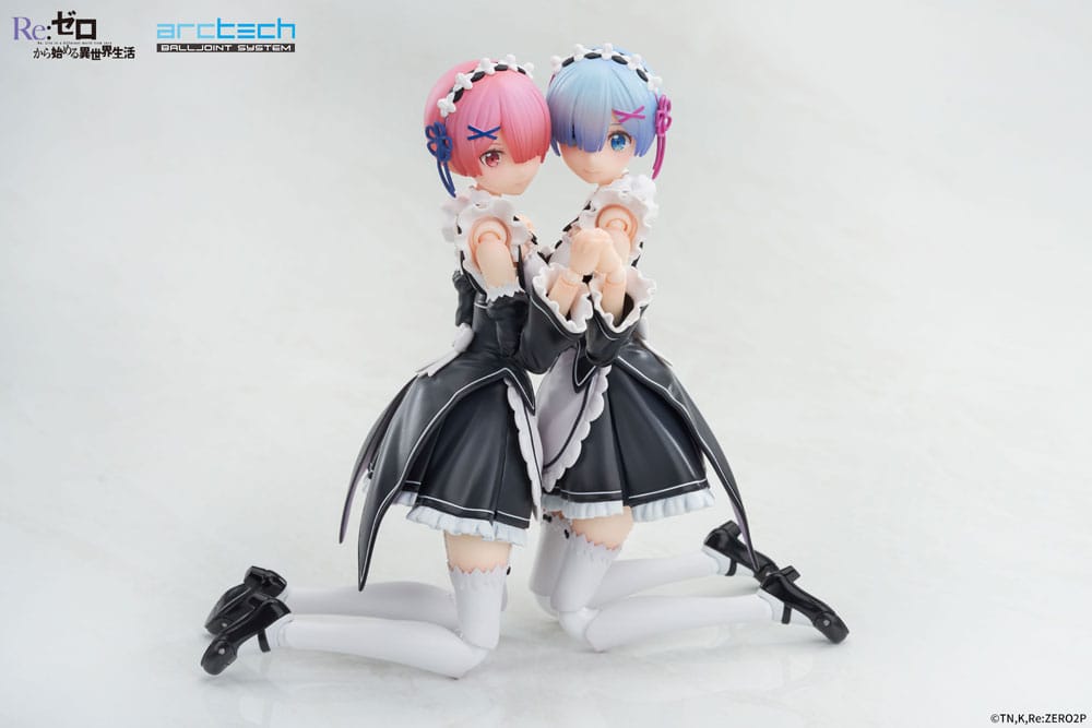 Re:Zero Starting Life in Another World Arctech Posable Series Action Figures 2-Pack 1/8 Rem & Ram 20 cm