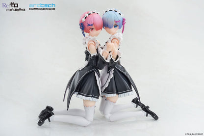 Re:Zero Starting Life in Another World Arctech Posable Series Action Figures 2-Pack 1/8 Rem & Ram 20 cm