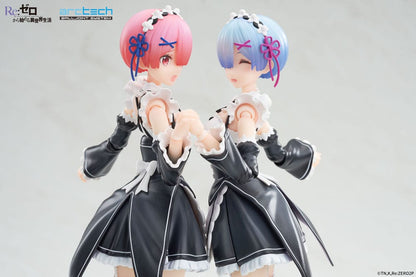 Re:Zero Starting Life in Another World Arctech Posable Series Action Figures 2-Pack 1/8 Rem & Ram 20 cm