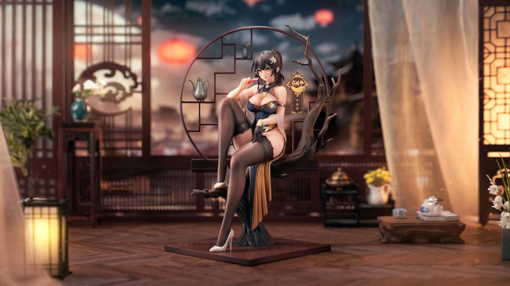 Original Character PVC Statue 1/7 Xiami China Dress Genboku Ver. 26 cm Statues