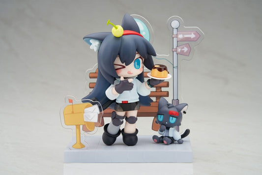 Arknights PVC Statue Dessert Time Series Q-figure Blaze 11 cm - FanofThings.co.uk