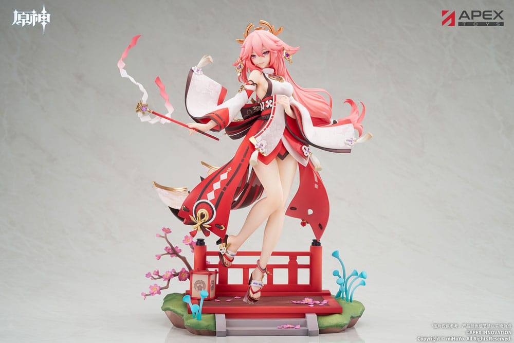 Genshin Impact PVC Statue 1/7 Yae Miko Astute Amusement Ver. 28 cm - FanofThings.co.uk