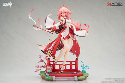 Genshin Impact PVC Statue 1/7 Yae Miko Astute Amusement Ver. 28 cm - FanofThings.co.uk