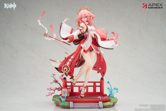 Genshin Impact PVC Statue 1/7 Yae Miko Astute Amusement Ver. 28 cm - FanofThings.co.uk