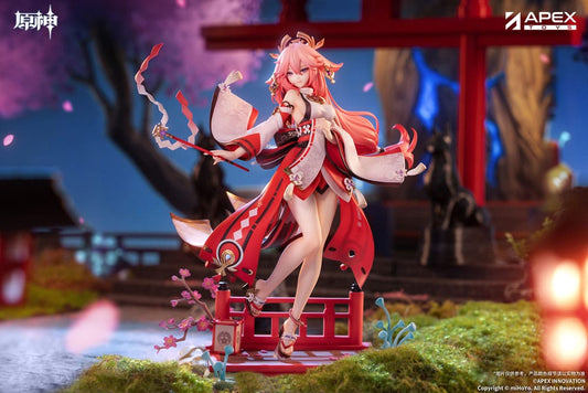 Genshin Impact PVC Statue 1/7 Yae Miko Astute Amusement Ver. 28 cm - FanofThings.co.uk