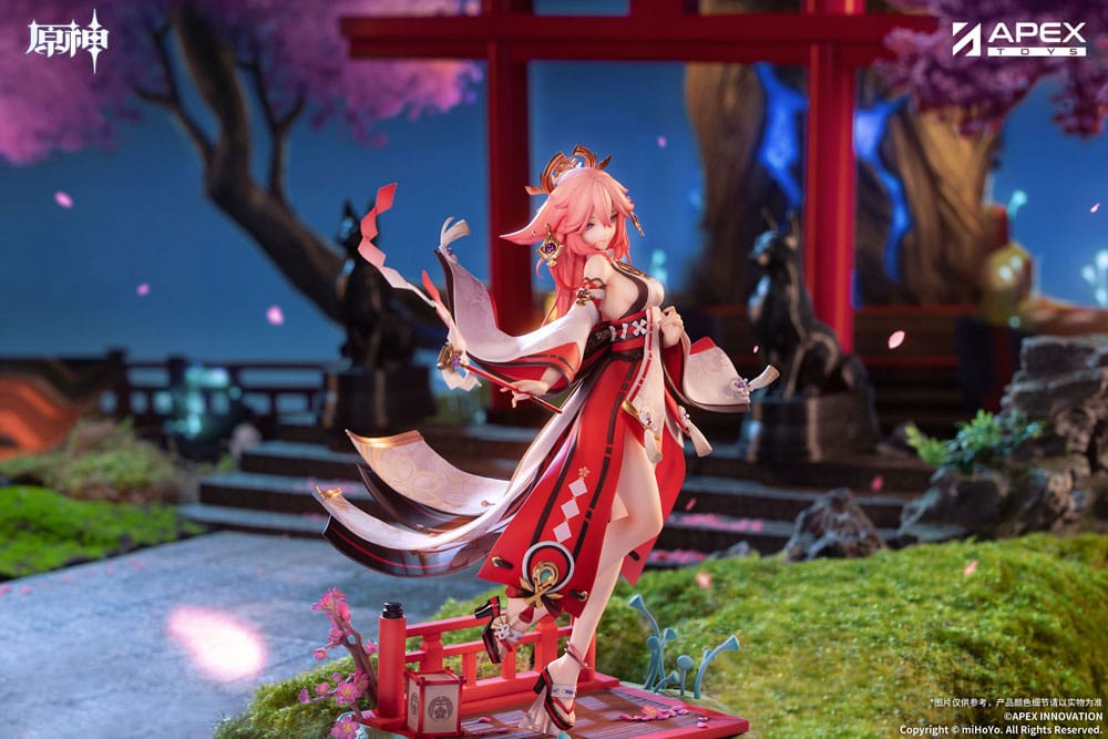Genshin Impact PVC Statue 1/7 Yae Miko Astute Amusement Ver. 28 cm - FanofThings.co.uk