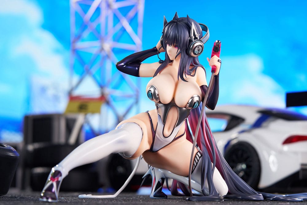 Azur Lane PVC Statue 1/7 Strasbourg Faerie of the Race Circuit Ver. 16 cm APEX
