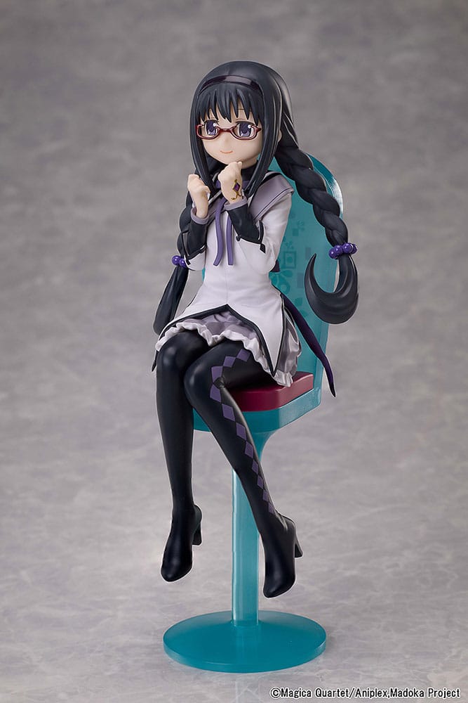 Puella Magi Madoka Magica The Movie: Rebellion PVC Statue Homura Akemi Tea Party Cake Song Ver. 18 cm Aniplex