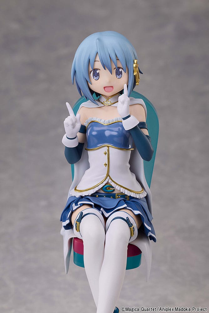 Puella Magi Madoka Magica The Movie: Rebellion PVC Statue Sayaka Miki Tea Party Cake Song Ver. 18 cm Aniplex