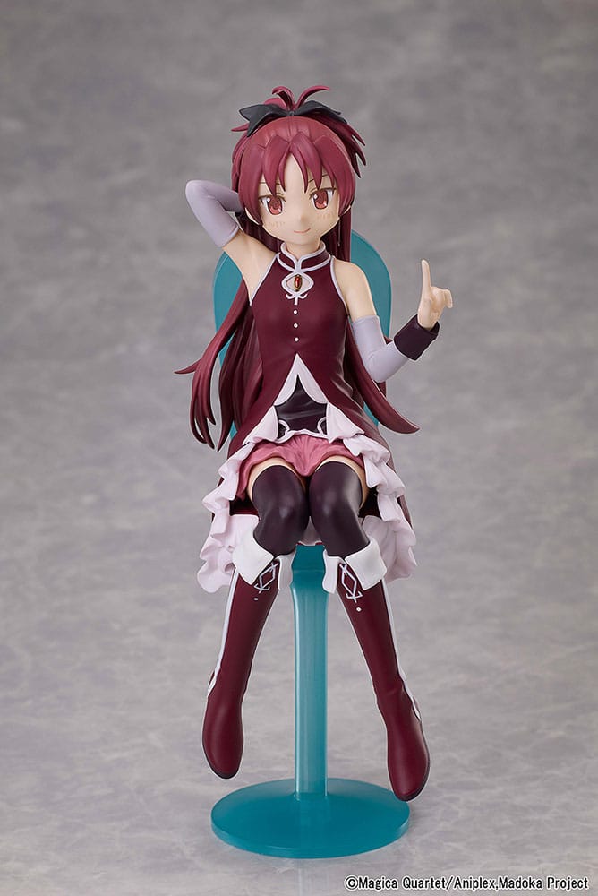Puella Magi Madoka Magica The Movie: Rebellion PVC Statue Kyoko Sakura Tea Party Cake Song Ver. 18 cm Aniplex