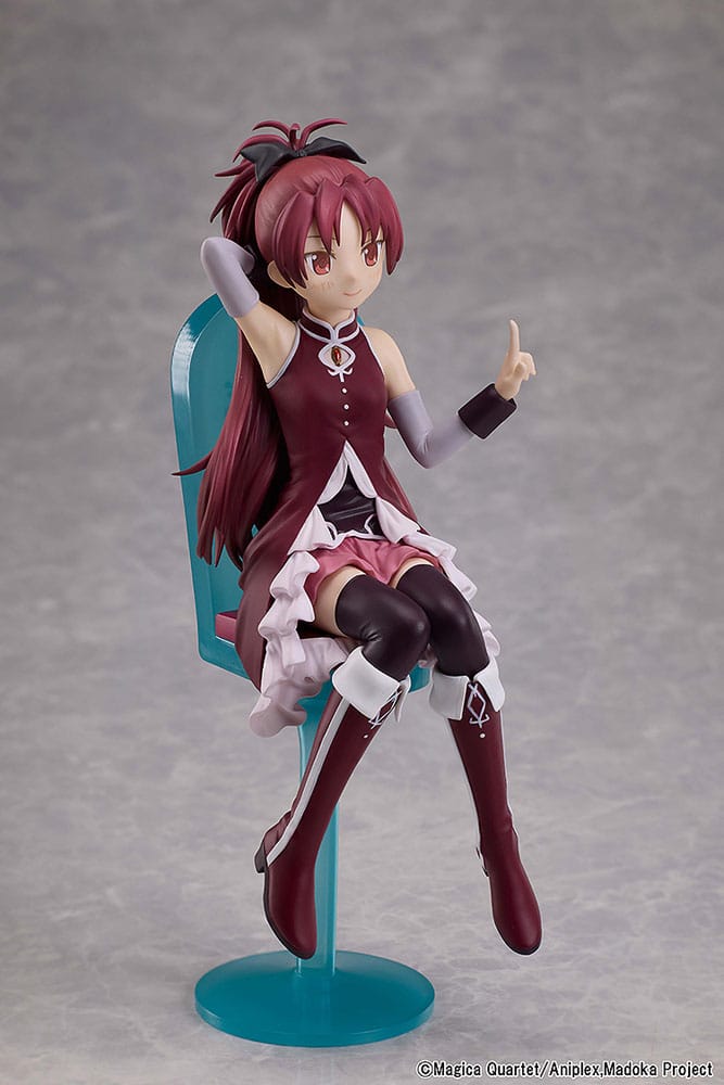 Puella Magi Madoka Magica The Movie: Rebellion PVC Statue Kyoko Sakura Tea Party Cake Song Ver. 18 cm Aniplex