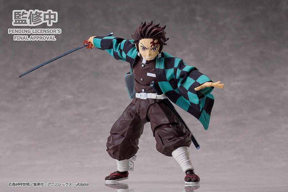Demon Slayer: Kimetsu no Yaiba BUZZmod Action Figure 1/12 Tanjiro Kamado Ver. 2 14 cm Aniplex