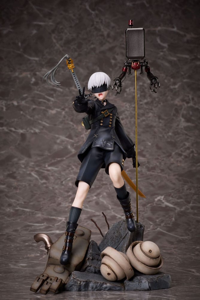 NieR:Automata 1/7 Statue PVC 9S Deluxe Version 23 cm - FanofThings.co.uk