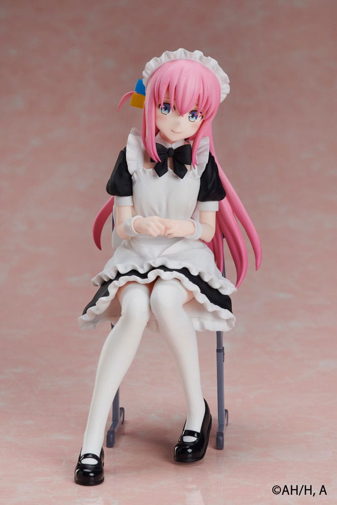 Bocchi the Rock! Statue Hitori Gotoh Maid Ver. 15 cm - FanofThings.co.uk