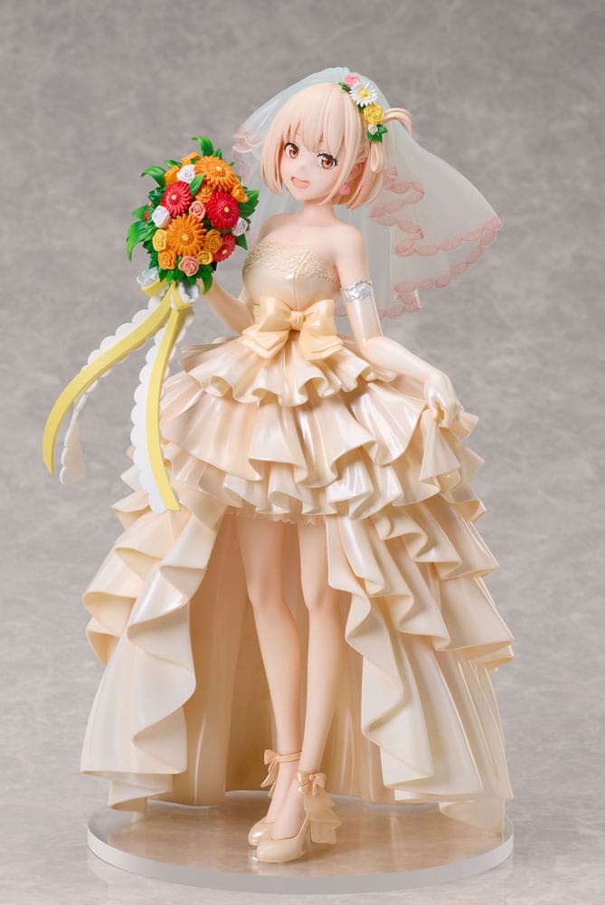 Lycoris Recoil PVC Statue 1/7 Chisato Nishikigi Wedding dress Ver. 26 cm - FanofThings.co.uk