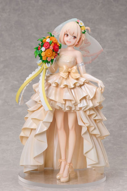 Lycoris Recoil PVC Statue 1/7 Chisato Nishikigi Wedding dress Ver. 26 cm - FanofThings.co.uk
