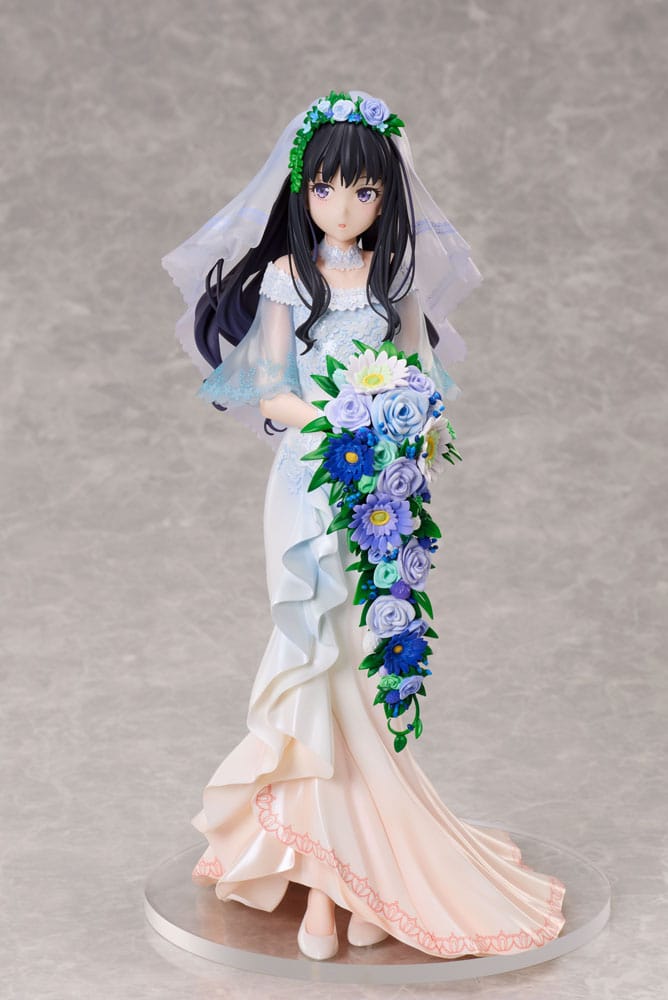 Lycoris Recoil PVC Statue 1/7 Takina Inoue Wedding dress Ver. 25 cm - FanofThings.co.uk