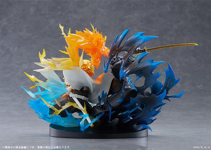 Demon Slayer: Kimetsu no Yaiba PVC Statue Zenitsu Agatsuma & Kaigaku 15 cm Aniplex
