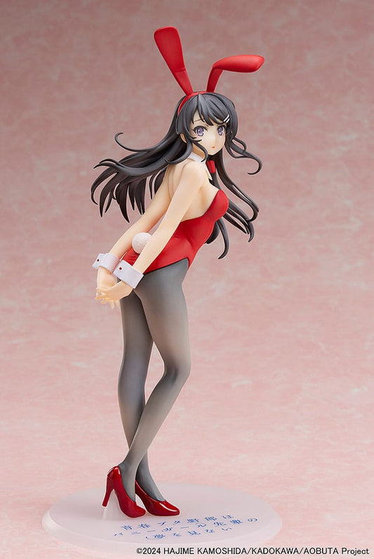 Rascal Does Not Dream of Bunny Girl Senpai Statue 1/7 Mai Sakurajima Red Bunny Girl Ver. 27 cm