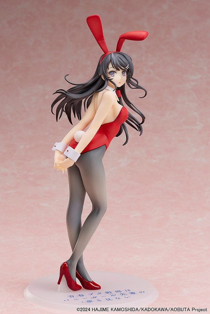 Rascal Does Not Dream of Bunny Girl Senpai Statue 1/7 Mai Sakurajima Red Bunny Girl Ver. 27 cm Aniplex