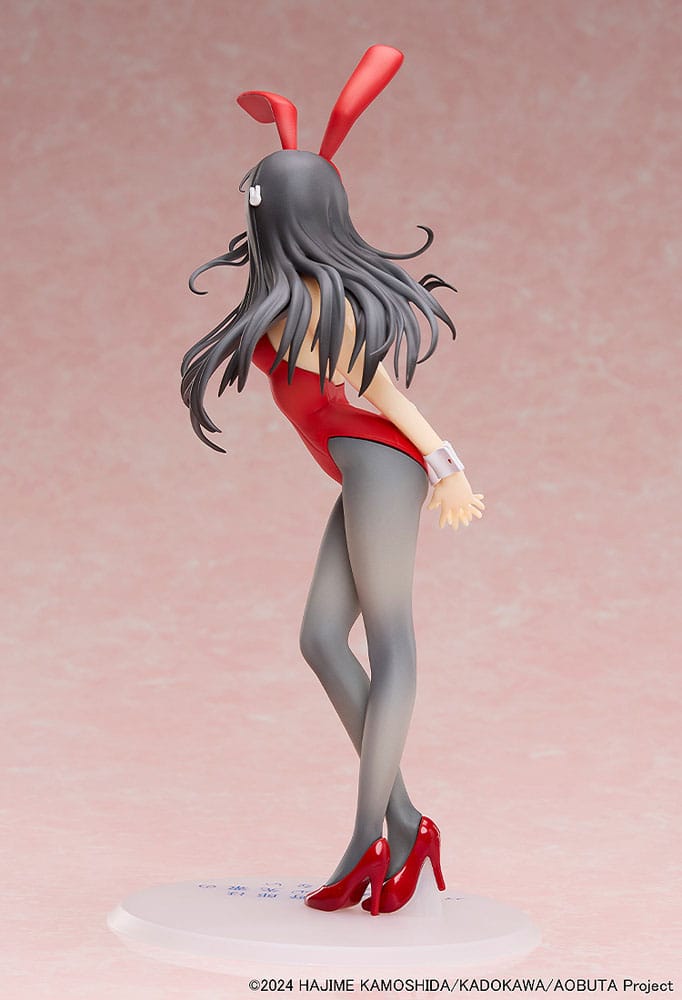 Rascal Does Not Dream of Bunny Girl Senpai Statue 1/7 Mai Sakurajima Red Bunny Girl Ver. 27 cm Aniplex