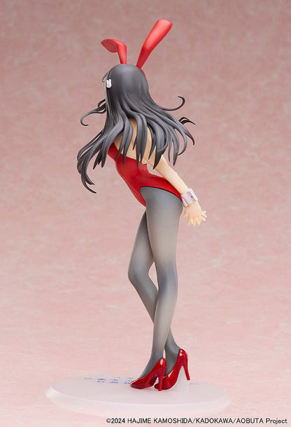 Rascal Does Not Dream of Bunny Girl Senpai Statue 1/7 Mai Sakurajima Red Bunny Girl Ver. 27 cm Aniplex